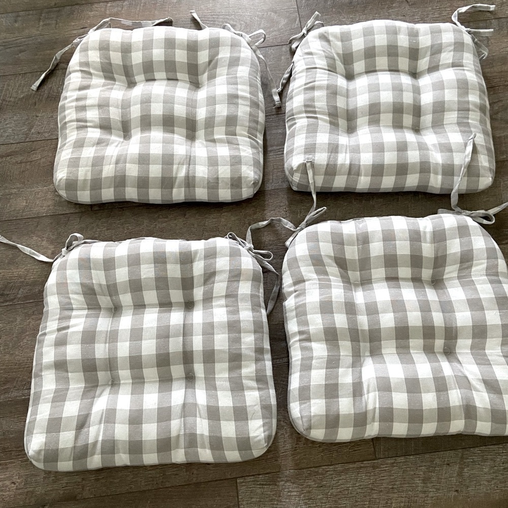 Very gently used chair pads.